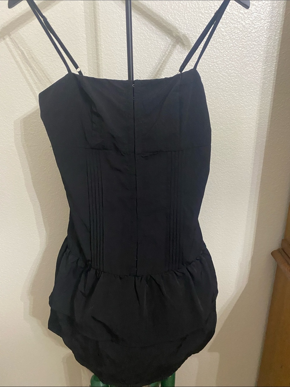 Mixed Threads Black Gothic Punk Mini Dress Size L. NWT
